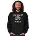 thumbnail image 5 of Play With Blocks Car Engine Mechanic Hoodie Sweatshirt Women Men Brisco Brands S, 5 of 6