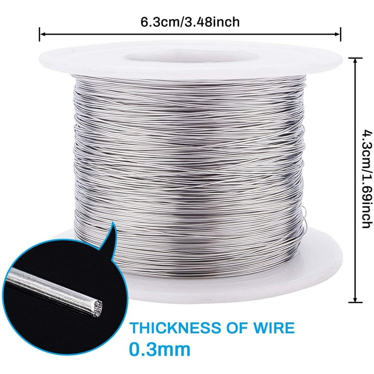 28 Gauge 984FT 304 Stainless Steel Binding Wire for Jewelry Making - Main Image