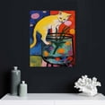 thumbnail image 4 of Nawypu Cat Wall Decor - Boho Bohemian Decor - Matisse Poster - Cat Wall Art - Abstract Art - Mid Century Modern Wall Decor - Minimalist Wall Art - Aesthetic Room Decor, 4 of 4
