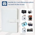 thumbnail image 3 of Mini álbum de fotos de 256 bolsillos para Fujifilm Mini 11/9/ Link Impresora/LiPlay Instant Camera, Snap/PIC-300/Z2300 Instant Camera & cierre de Cremallera Printer(blanco), 3 of 4