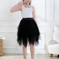 thumbnail image 2 of gdxvjhbj Robes pour Bébé Fille Robe pour Tout-Petit Fille Imprimé Ruffle Robe Décontractée à Manches Longues 5T 6T (Noir,5-6 Ans), 2 of 8