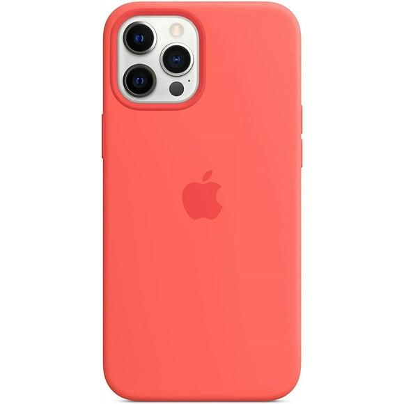 Coque en Silicone pour iPhone 12 Pro Max d'Apple avec MagSafe - Rose Citron