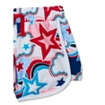 thumbnail image 2 of Girls’ Americana Star Print Tank Top and Shorts, 2-Piece Outfit Set, Sizes 4-18, 2 of 3
