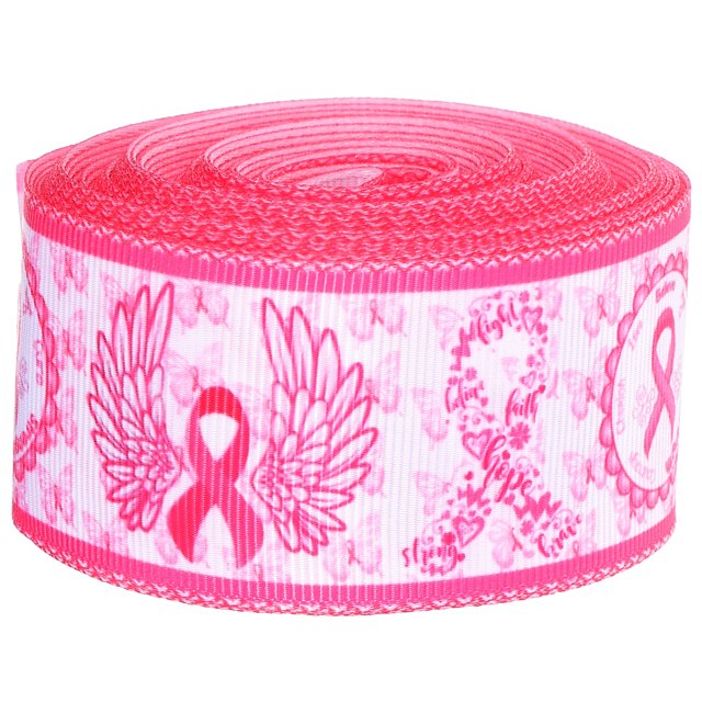 MasteelfCA Decorative Hair Band Multi-use Headdress DIY Craft Breast Cancer Ribbon Women Accessory