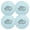Blue, variant on Ryvnso Cute Turtle Round Plate Mats Dining Table Placemat Set of 4 for Holiday Decoration