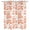 Orange, variant on Sage Green Fruit Outdoor Curtains for Patio Waterproof,Windproof Privacy Curtains with Weighted Bottom,Vintage Plant Nature Botanical Flower Outside Drapes for Picnic Garage Yard 54"x95" 2 Panel
