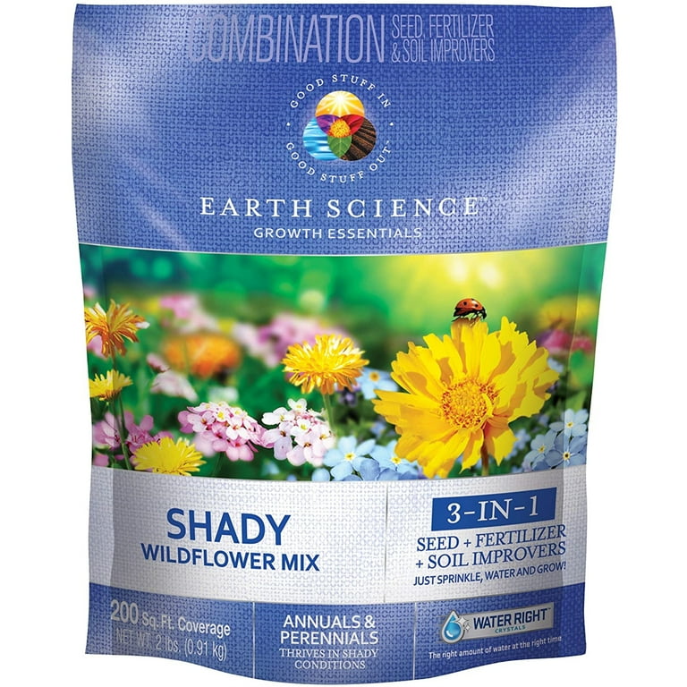Earth Science 2 lb Wildflower Shady Mix