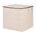 thumbnail image 2 of Fiudx Caja para Guardar Ropa, Organizador de Tela de Gran Capacidad, Cierre de Doble Cremallera con Asa Reforzada, Diseño Plegable Versátil para Uso Doméstico, Organización de Armarios, Solución para, 2 of 6