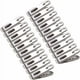 thumbnail image 1 of Juego de 20 pinzas para la ropa INOX, pinzas para la ropa pequeñas de metal de 5 cm Pinza para la ropa de acero inoxidable Pinza para la ropa (plata), 1 of 5