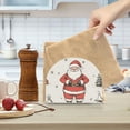 thumbnail image 2 of Yayeee Napkin Holder for Table Kitchen Paper Tissue Organization, Beige Christmas Santa, 2 of 8