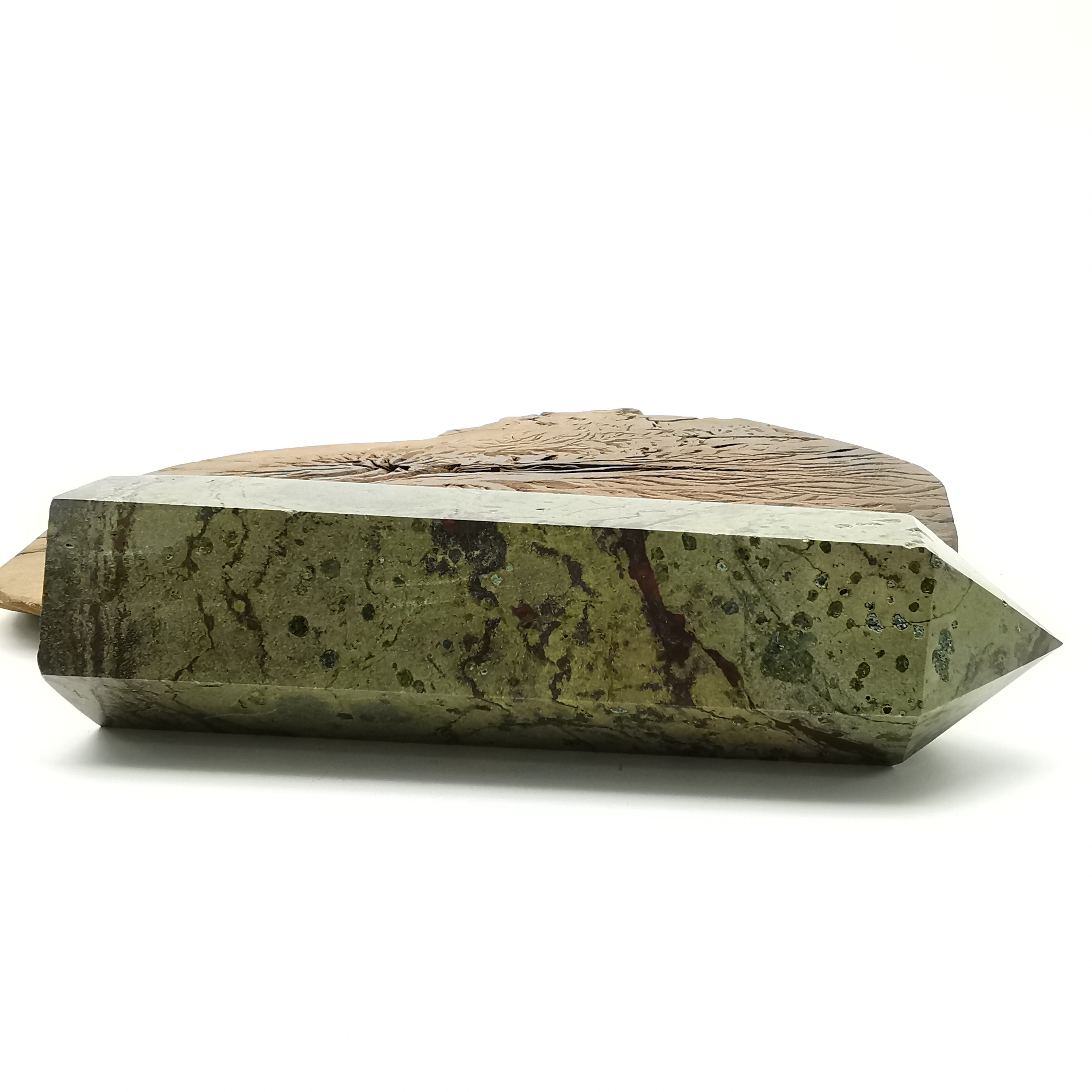 Dragonblood Stone Crystal Towers ~ Natural Healing Crystal Point Obelisk for Reiki Healing and Crystal Grid 1.078kg