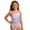 Blue, variant on Bainana Little Girls One Pieces Swimsuit Scale Print Sleeveless Suspender Swimwear Breathable Casual Little Girls Summer Beach Pool Hawaii Bathing Suit Blue Size 9-10 Years