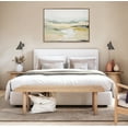 thumbnail image 6 of Kate and Laurel Sylvie Beaded Tranquil Landscape I Vintage Framed Canvas Wall Art by Amy Lighthall, 31.5x41.5 Gold, Abstract Nature Painting Art for Wall, 6 of 7
