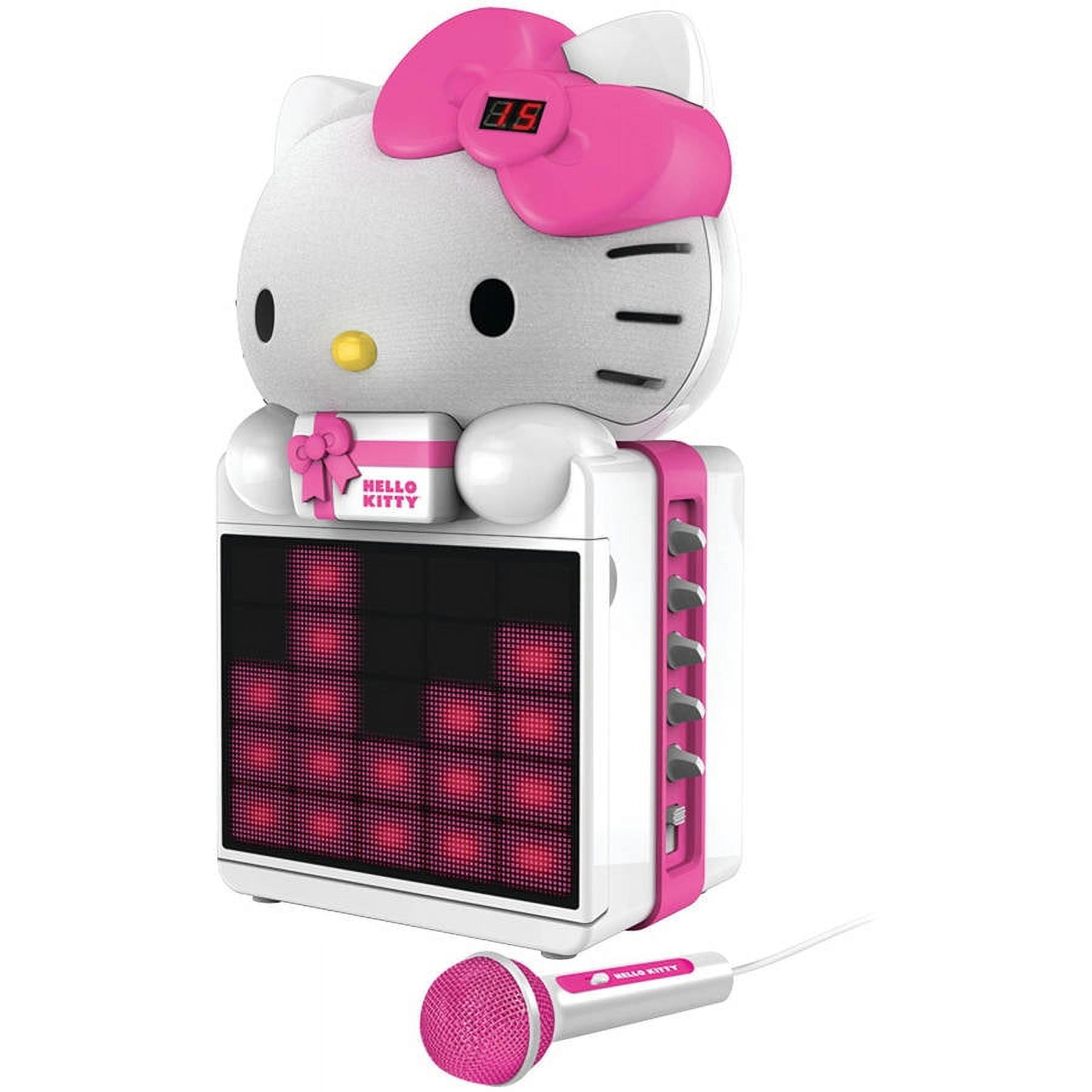 Hello Kitty KT2003MBY Karaoke System and CD Player - Walmart.com
