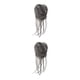 thumbnail image 4 of Vogacara Moño de cola de caballo de fibra peinado multiusos esencial para mujeres extensión de cola de caballo cabello rizado señoras 4/60 4/60 2Conjunto, 4 of 6