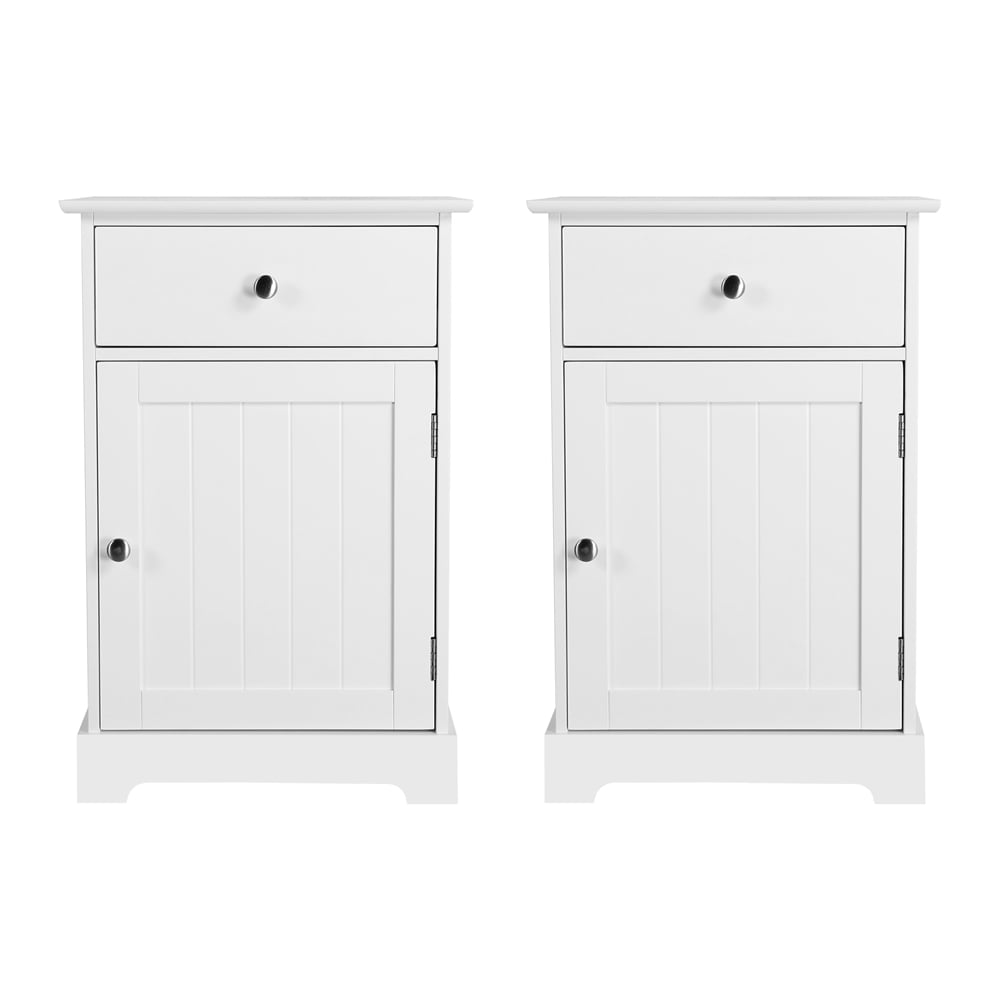 Wooden Nightstand Modern Sofa Bed Side End Table Storage for