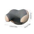 thumbnail image 3 of CxhicLuv Car Neck Pillow, Auto U-Shaped Cushion, Foam Comfortable Universal Black/Gray, Car Comfort Accessories, Neck Fatigue Relief for Long-Distance Drivers, Gray, 3 of 6
