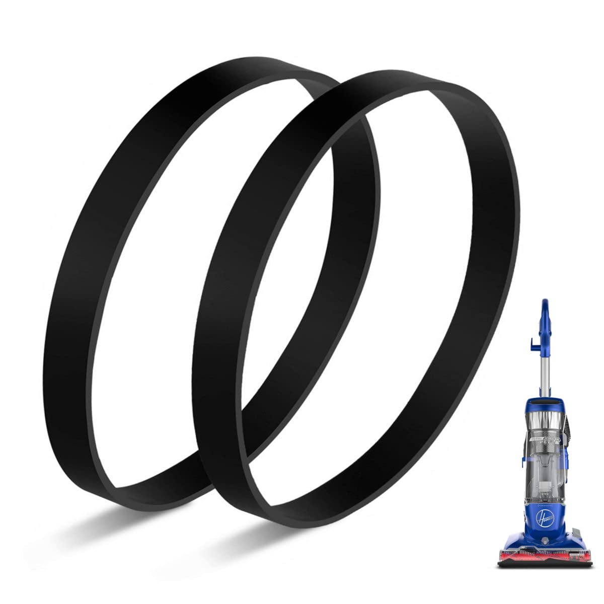 LIKEM 2Pcs Vacuum Cleaner Drive Belts for Hoover UH74100 UH71200