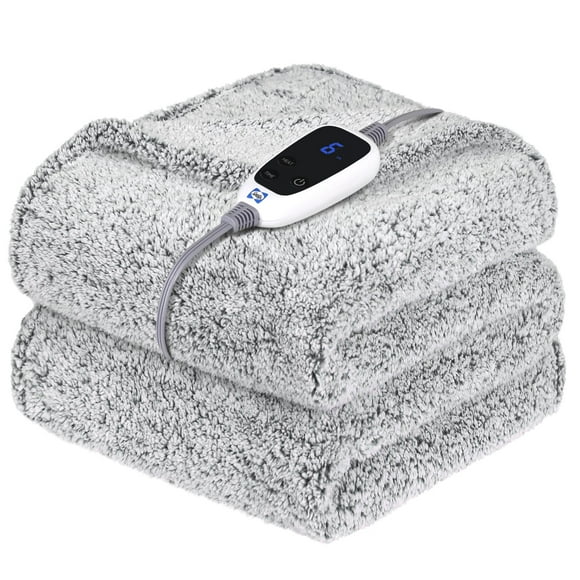 Sealy Electric Blanket Heated Throw 50"x60" Soft