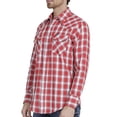 thumbnail image 5 of Camisa Vaquera Hombre Wrangler Regular Fit Manga Larga 927 rojo CH, 5 of 5