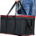 thumbnail image 2 of Bolsa isotérmica para catering musbus para entrega de alimentos 60L negro/rojo, 2 of 6