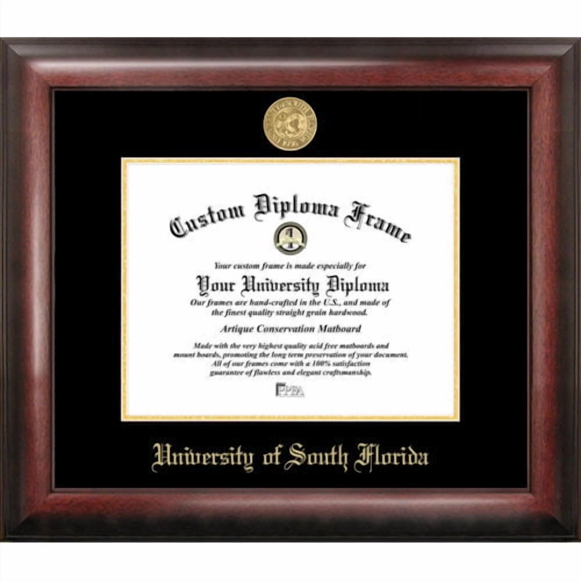 University of Utah 8.5" x 11" Gold Embossed Diploma Frame