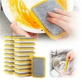 Household Dishwashing Sponge Kitchen Dishwashing Cloth Non Stick Oil Absorbent Rag Sponge Block