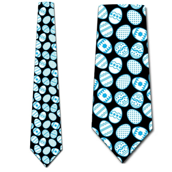 Easter Ties Mens Easter Egg Necktie Holiday Tie by Three Rooker