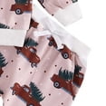 thumbnail image 7 of Enyan Toddler Baby Girl Christmas Outfits Newborn Xmas Clothes Long Sleeve Sweatshirt Pants 2-Piece Set for Fall Winter, 7 of 7