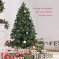 thumbnail image 4 of HOMCOM 6 FT Artificial Christmas Tree with Realistic Branch Tips Green, 4 of 10