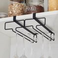 thumbnail image 1 of Dww-insert Porte-verres Suspendu Porte Tasse Avec 2 Fentes Pour Verres, Fer, 1 of 5
