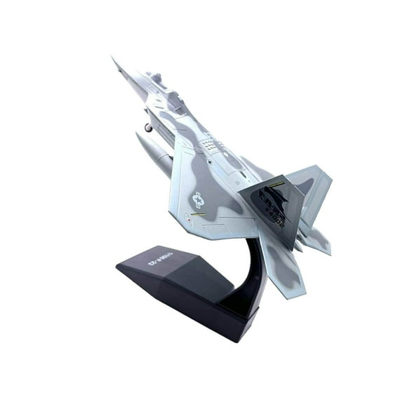 USA Airlines F-22 Raptor Airplane Model Fighter Aircraft 1/100 DieCast Model