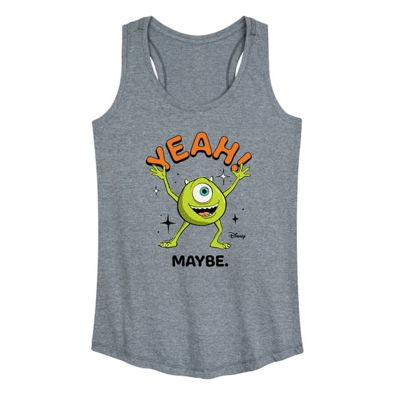 Monsters Inc. - Mike Yeah Maybe - Women's Racerback Tank Top