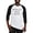 Black/White, variant on - World's Best Boss Baseball Jersey - Cotton Baseball Jersey, 3/4 Raglan Sleeve Shirt