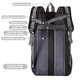 thumbnail image 4 of Mochila de día (1 unidad), mochila de senderismo de 30 x 13 x 50 cm, bolsa de viaje ligera y plegable de nailon de 30 L para excursiones de un día y aventuras al aire libre (negra)., 4 of 8
