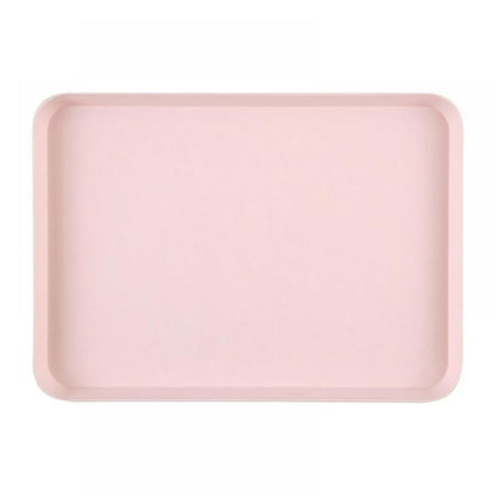 

Kernelly Dinner Tray Unbreakable Lunch Tray Decorative Food Serving Tray Coffee Table Tray Wheat Straw Tray Tea Platter for Couch Party Dining Picnic Snack