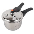 thumbnail image 1 of Pressure Cooker, 304 Stainless Steel Kitchen Pressure Cooker with Non Stick Coating, Rapid Cooking Safe Explosion Proof Small Cooking Pot Compatible with Gas Stove Induction Cooker, 1 of 7