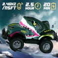 thumbnail image 5 of PayUSD Remote Control Car, RC Cars Toys for Kids Lighted Monster Truck Dinosaur Toy RC Cars 4-12 Year Old Boys Birthday Gift for Christmas 8km/h 27Mhz 1:20 Shark Gray, 5 of 8