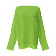 thumbnail image 6 of Sweaters for Women Oversized Crewneck Long Sleeve Chunky Knit Pullover Sweaters Tops Trendy Fall Outfits, 6 of 7