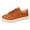 Brown, variant on Platform Fashion Sneakers for Women Spring Fall Casual Leather Lace up Chunky Walking Flats Shoes