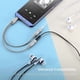 thumbnail image 4 of Headphone Splitter, 3.5mm Splitter Cable for Headset [Fine Braided & Gold Plated] Stereo Audio Y Cab, 4 of 5