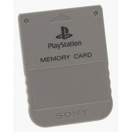 Image of Restored Sony PlayStation OEM Memory Card For PlayStation 1 PS1 (Refurbished)