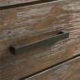 thumbnail image 6 of Furniture of America Krentin Rustic Wood 6-Drawer Dresser and Mirror in Brown, 6 of 6