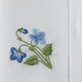 thumbnail image 4 of Saro Lifestyle Embroidered Violet Hemstitched Napkin (Set of 6), 4 of 5