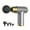 Silver-gray, variant on BIMZUC Fascia Massage Gun Portable Handheld Electric Deep Tissue Massager with 4 Replaceable Heads 6 Speeds, Silver-gray