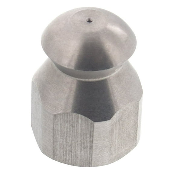 Erie Tools Button Nose 1/4" Sewer Jetter Drain Cleaning Nozzle 4.5 Orifice Size