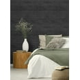 thumbnail image 2 of Stacy Garcia Home Charcoal Stacks Peel and Stick Wallpaper, 2 of 8