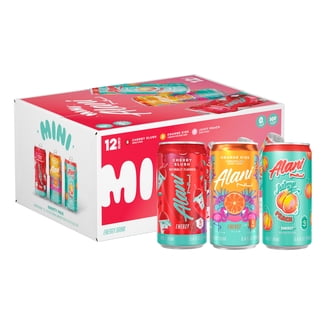 Alani Nu Sugar Free Energy Drink, Cherry Twist, 8.4oz Cans (4 Pack