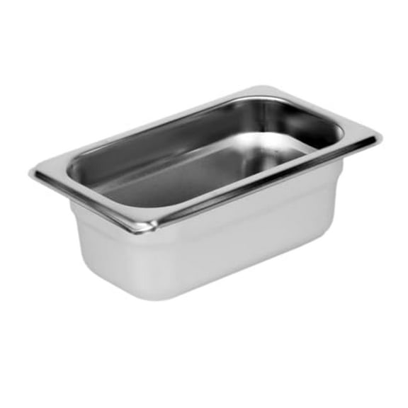 Soro Essentials- Ninth Size 2-1/2" Deep 24 Gauge Stainless Steel Anti-Jamming Steam Pan- Restaurant Steam Table Pan Commercial Catering Food Pan for Commercial Kitchen Supplies