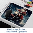 thumbnail image 6 of Santa Claus Square Desk Pad Mouse Pad, 8.3x9.8 Inch Non-Slip Rubber Bottom Printed Mousepad for Office and Gaming, 6 of 6